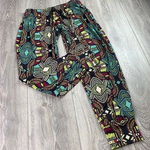 Onzie Jogger Pants Crop drawstring M/L